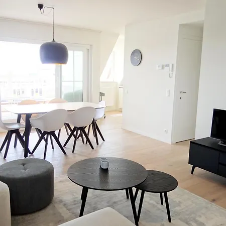 Duplex In Near The Lägenhet Nieuwpoort